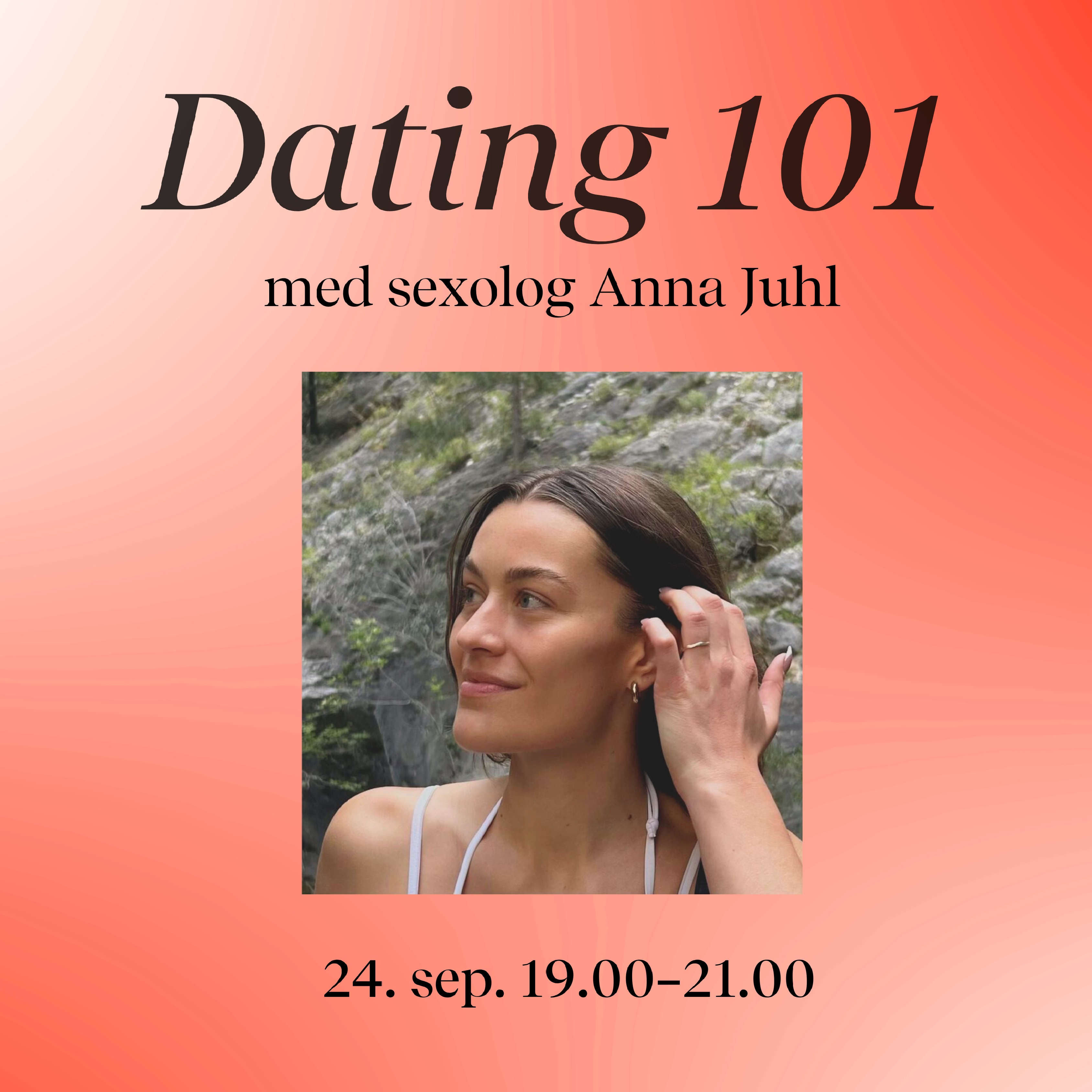 Dating 101 + en øl med sexolog Anna Juhl og Peech